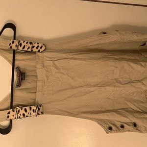 Adventure blues overall dress
